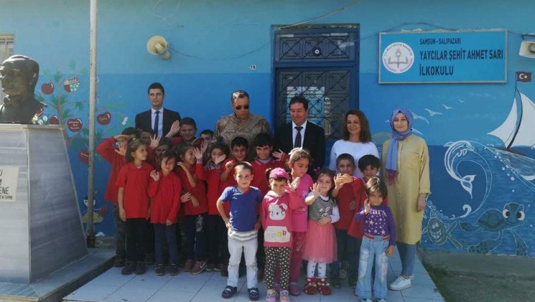 Dünya Çocuk Günü Sebebiyle Yaycılar Şehit Ahmet Sarı İlkokulu Ziyateti Yapıldı.