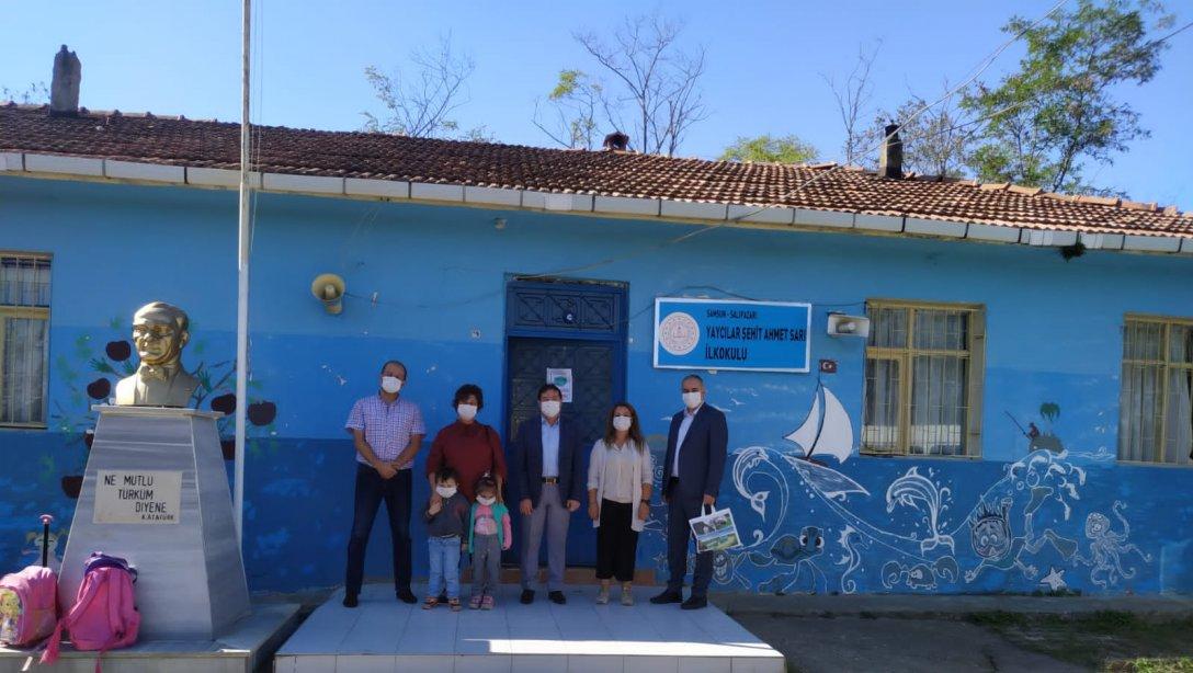 Yaycılar Şehit Ahmet Sarı İlkokulu Ziyaretimiz.