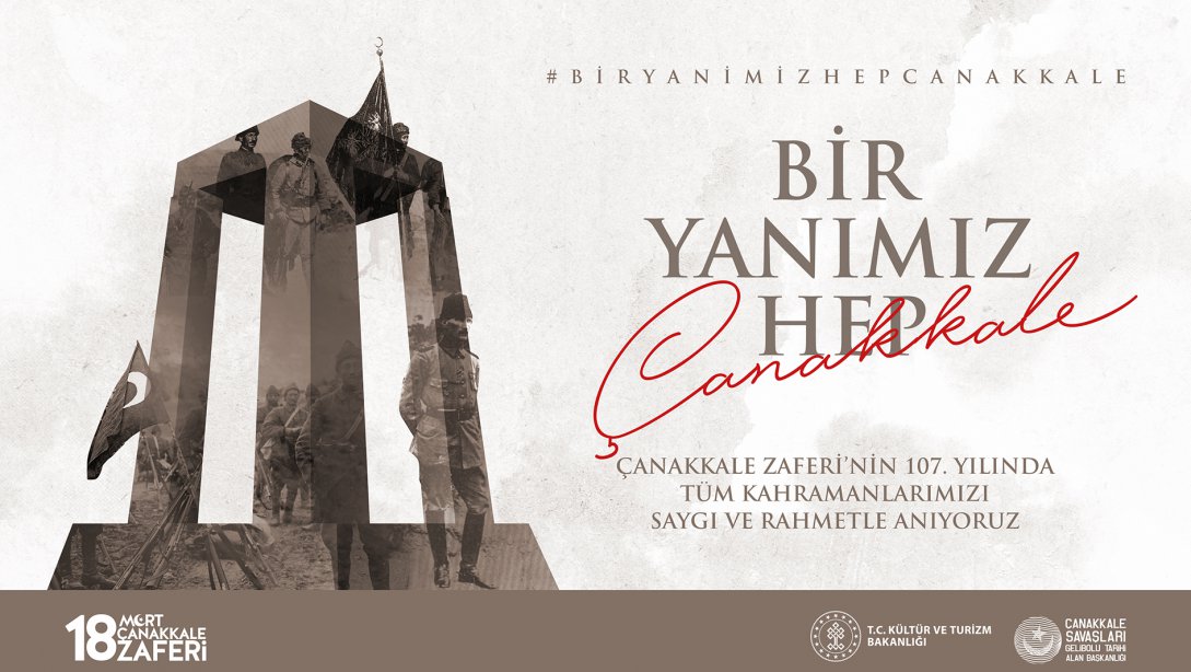 Çelenk Töreni yapıldı. 18 Mart Şehitler Günü Anma Programı ve Çanakkale Zaferi 107.Yılı Kutlama Programı kapsamında.