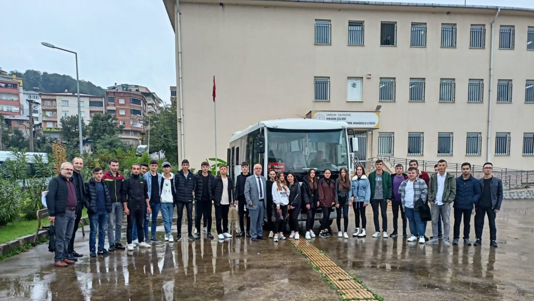 Hasan Çelebi Mesleki ve Teknik Anadolu Lisesi Öğrencileri OMÜ Ziyareti