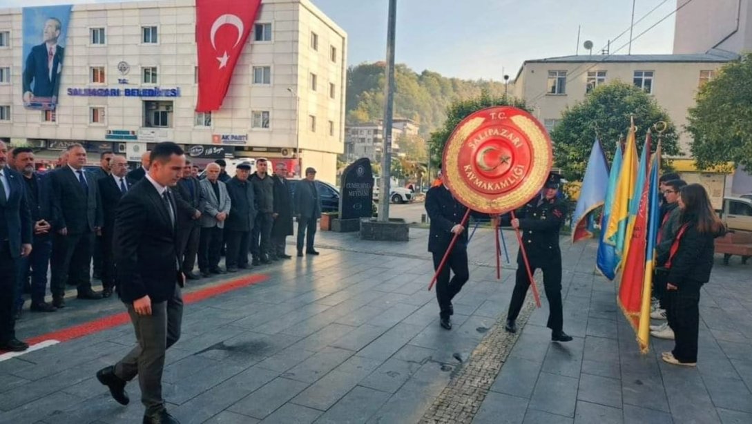 Gazi Mustafa Kemal ATATÜRK,  vefatının 86. Yıldönümünde Çelenk Sunma Töreni ve Anma Programı ile anıldı