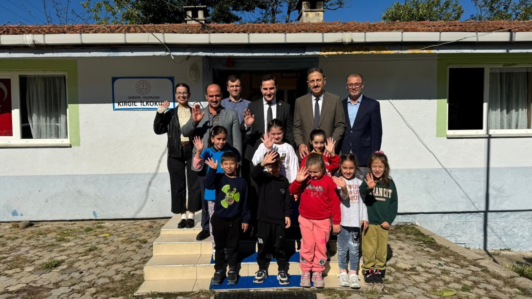Kırgıl İlkokulu ve Anaokuluna Ziyaret